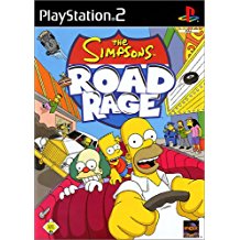 PS2: SIMPSONS; THE: ROAD RAGE (GAME)